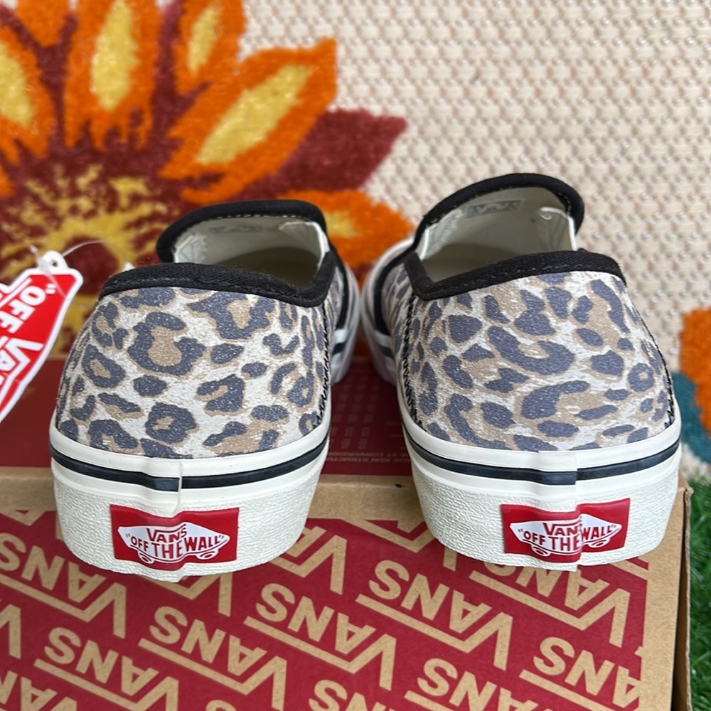 Vans Slip On Sf Cheetah White Cap Gray/Black Surf WMNS sneakers - Picture 14 of 16